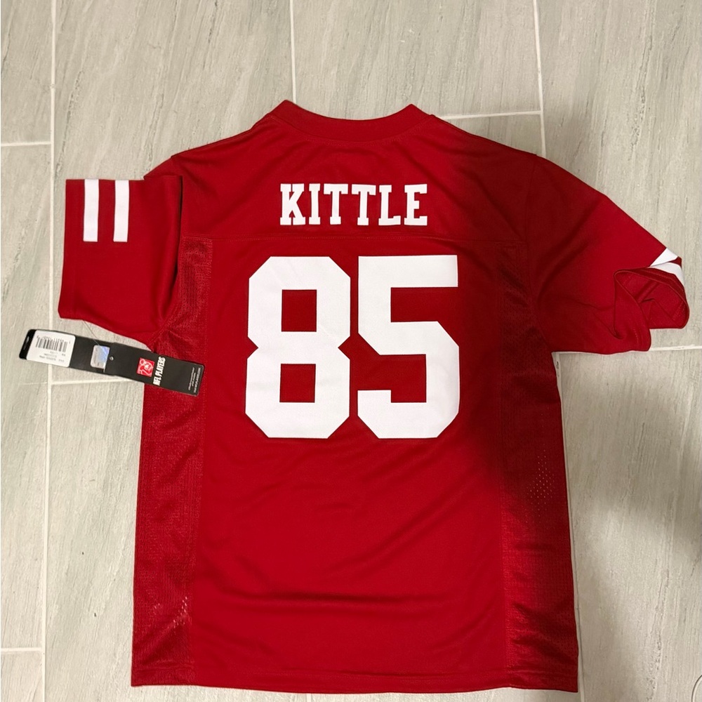 NFL Red Team Apparel Jersey